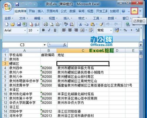 Excel基本功能与常用技巧大全（从入门到精通）